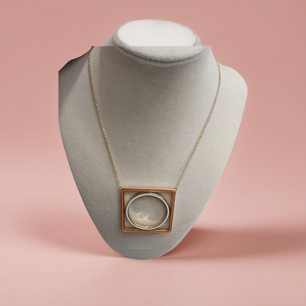 1st & Gorgeous Goldtone and Pendant Necklace